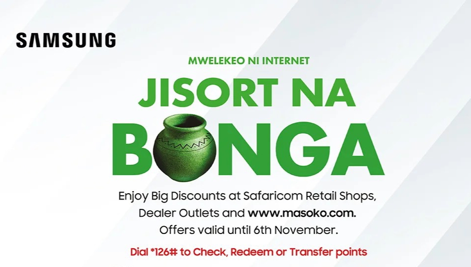 Samsung and Safaricom Join Forces to Reward Loyal Customers Through Jisort na Bonga Campaign.